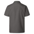 thumbnail image 4 of XDZJLR Men Shirt Spring And Summer Fashion And Leisure Dongfeng Pocket Button Lapel Short Sleeve Tops, 4 of 7