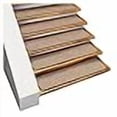 thumbnail image 3 of House, Home and More Set of 15 Skid-Resistant Carpet Stair Treads - Black Ripple - 8 Inches X 23.5 Inches, 3 of 4