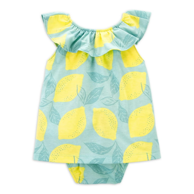 Carter's lemon romper 2025