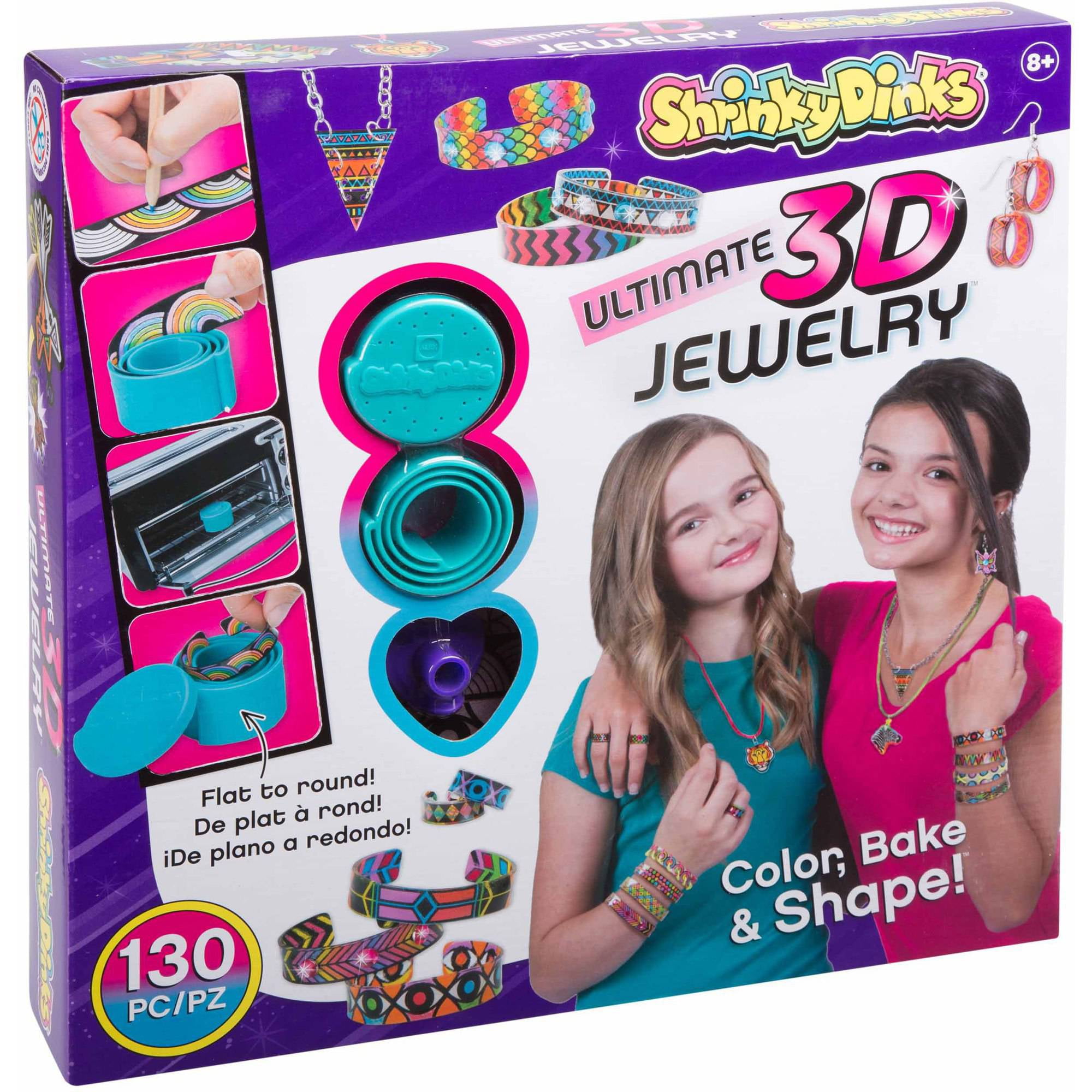 Download Jewelry Shrinky Dinks 3d Butterfly Jewelry Kit Toys Games