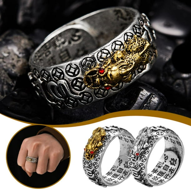 Feng shui ring for wealth best sale