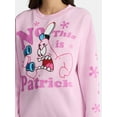 thumbnail image 4 of SpongeBob SquarePants Women’s Patrick Star Graphic Crewneck Sweatshirt, Sizes XXS-XXL, 4 of 5