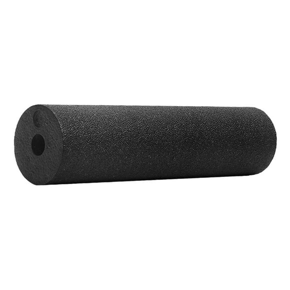 Rodillo de espuma para de , entrenamiento de cintura y espalda, rodillo de espuma Flexible para Pilates, hombres y mujeres para ejercicio, Negro