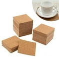 thumbnail image 1 of 100Pcs Self Cork Squares Cork Sheets 4x4inch For And DIY Crafts Cork Board Squares Cork Backing Sheets Mini Wall Cork Tiles Mat Stickers Preppy Wall Decal Bathroom Nature Decals for Walls Flower Tiles, 1 of 3