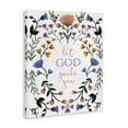 thumbnail image 3 of Stupell Industries Floral Let God Guide You Floral Painting Wrapped Canvas Canvas Art Print Wall Art, 16 x 20, 3 of 7