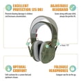 thumbnail image 3 of Protector auditivo Alpine Hearing Protection Muffy para niños de 3 a 16 años con reducción de ruido, 3 of 11