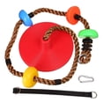 thumbnail image 2 of colgante de correas para columpio de , juego de columpio de escalada, hamaca para niños, columpio de disco para niños y niñas, columpio para, 2 of 9