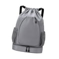 thumbnail image 5 of Vsenkes Tennis Backpack Large Capacity Portable Racquet Carrying Bag Sports Backpack Gray, 5 of 9