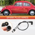 thumbnail image 2 of Cables de bobina de bujía de automóvil Unique Bargains de 7 mm para VW Beetle Golf Jetta No.06A905409F/06A905409L - Paquete de 4, 2 of 7