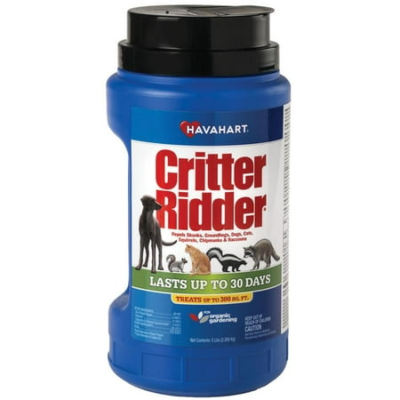 - Havahart Critter Ridder 5 lb Animal Repellent Granular Shaker