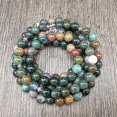 thumbnail image 4 of Self-discovery 108 Natural Indian Agate Mala Beads Bracelet For Yoga Meditation, 4 of 4