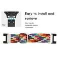 thumbnail image 4 of 22mm Braided Nylon Watch Strap Compatible with T Rex Multicolor for Men Women, Comfortable and Breathable, 4 of 8