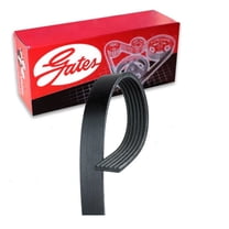 Gates Micro-V Serpentine Belt compatible with Honda Ridgeline 3.5L V6 2017-2019