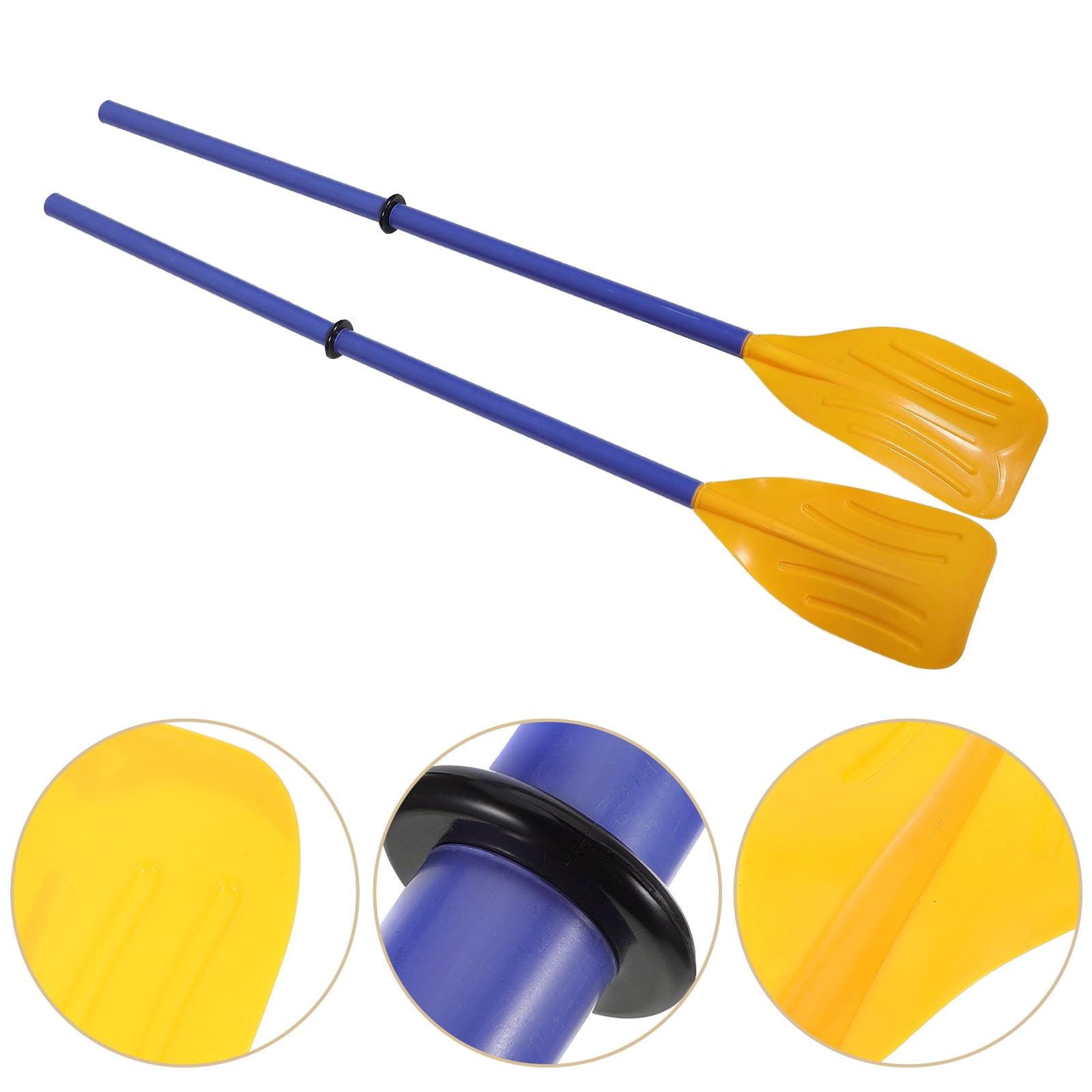 GAXIRE 2Pcs Surfing Boat Paddles Abs 43.23X5.34X1.18in For Floating