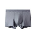 thumbnail image 2 of Jamicy Mens Underwear Briefs Gift for Men Men Underwear Boxer Briefs Soft Comfortable Breathable Underwear Boxer Briefs Elastic High Waist Daily Basic Trunks, 2 of 3