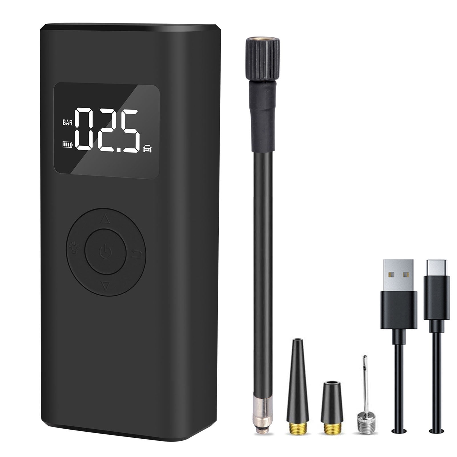 Air Compressor Tire Inflator Air Pump with Power Bank Function