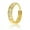 Yellow Gold, variant on JewelStop 14K Yellow Gold Single CZ Huggie Hoop Hinged Men's Earring - 2x12mm