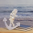 thumbnail image 3 of Northlight 12” White and Blue Nautical Hanging Anchor Wall Decor, 3 of 3