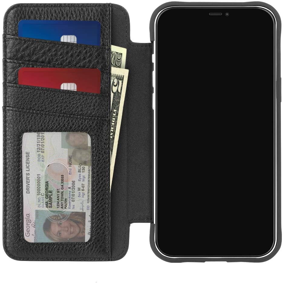 Case Mate Apple Iphone 13 Pro Max And Apple Iphone 12 Pro Max Wallet Folio Magsafe Case Black Walmart Com