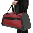 thumbnail image 4 of Athletic Works Unisex 33L Polyester Fitness Duffel Gym Bag, Red, 4 of 11