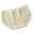 Beige, variant on Cream Pants Sweet Girl Underwear Friendly Breathable Bag High Elasticity Mid Waist Underwear For Women