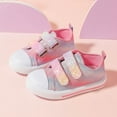 thumbnail image 2 of KAOOCXU Toddler Kids Fashion Summer Low Tops Trend Sneakers Princess Shoes Girls Buckle Casual Board Shoes Leisure Footwear, 2 of 9