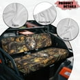 thumbnail image 6 of FKELYI Hunting Leaf Wolf Print UTV Seat Cover Powersports Seats Covers Dustproof Mule Bench Seat Cover Compatible with Mule SX Breathable Interior Decor, 6 of 7