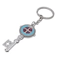 thumbnail image 1 of 2 llaveros con medallas de San Benito, colgante con forma de llave, llavero con cruz protectora, adorno religioso católico para mochila y bolso., 1 of 6