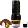 thumbnail image 6 of YMTQ Compact Portable Hand Pressure Mini Espresso Capsule Coffee Maker Travel Perfect On the Go Brewing Manual Machine Cup, 6 of 7