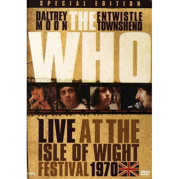 The Who: Live at the Isle of Wight Festival 1970 (DVD), Eagle Rock Ent, Music & Performance