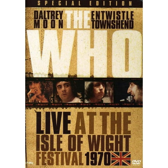 The Who - The Who: Live at The Isle of Wight Festival 1970 [DVD] Bonus Titres, S