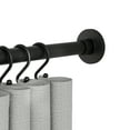 thumbnail image 7 of Better Homes & Gardens Rustproof 43” - 72” Modern Adjustable Tension Shower Curtain Rod, Matte Black, 7 of 7
