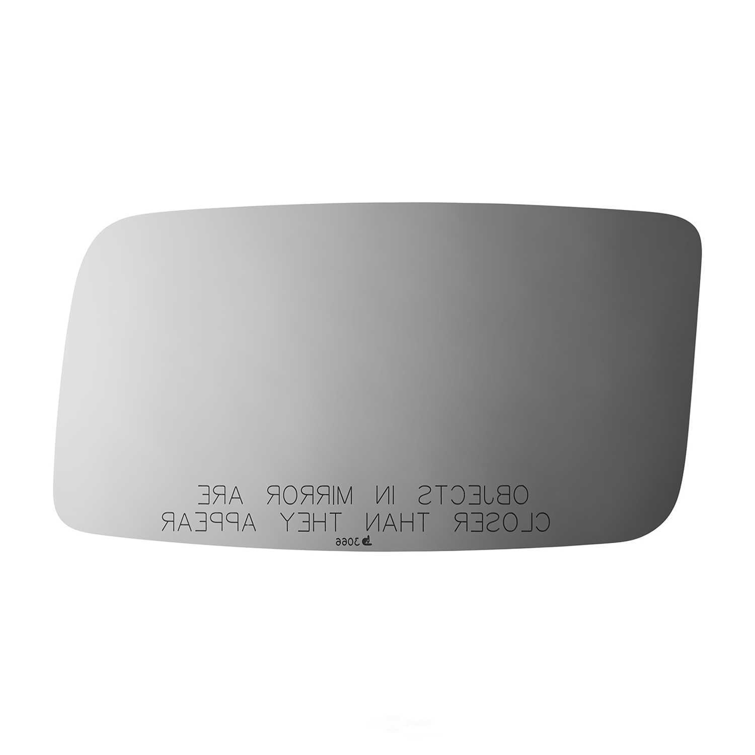 Burco Side View Mirror Replacement Glass - Clear Glass - 3066