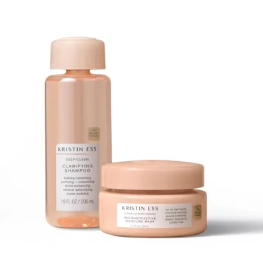Kristin Ess Deep Clean Clarifying Shampoo for Buildup, Dirt + Oil ...
