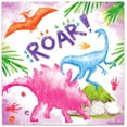 thumbnail image 7 of CC HOME Watercolor Dinosaur Party Supplies Pack Watercolor Dinosaur Party Decorations Dinosaur Party Pack- Serves 16 - Includes Watercolor Dinosaur Grass Party Plates Cups Napkins, 7 of 7