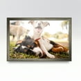 thumbnail image 4 of 39x12 Frame Silver Real Wood Picture Frame Width 1 inches | Interior Frame Depth 0.75 inches |, 4 of 7