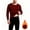 Wine, variant on TKKCS Mens Fleece Lined Thermal Underwear Set Crew Neck Long Johns Top and Bottom Casual Soft Warm Winter Cold Weather Base Layer Set Dark Gray XL