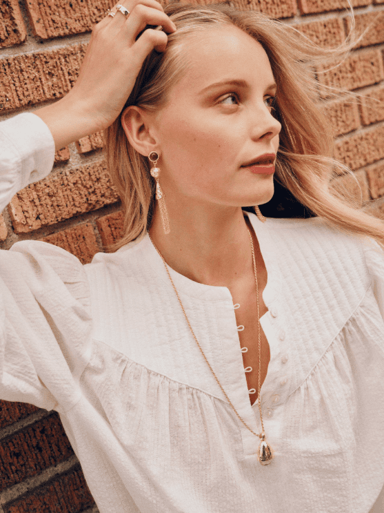 Scenario Tassel Drop Earrings, Gold-Tone
