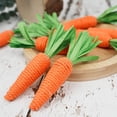 thumbnail image 5 of Easter Mini Carrot Decorations, Set Of 8 Home Tray Ornaments For Tabletop Decor, Spring/Housewarming Gift For Living Room Bedroom Office, 5 of 8