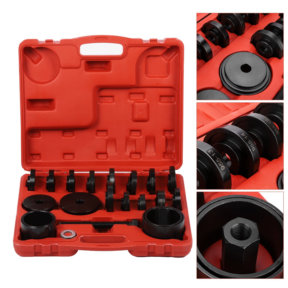 Tebru Wheel Drive Bearing Press Tool, Bearing Press Removal Tool,23Pcs