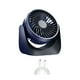 thumbnail image 2 of Ventilador de mesa portátil compacto 360 ° ajustable mesas ventilador de escritorio para ventilador de oficina en casa, 2 of 8