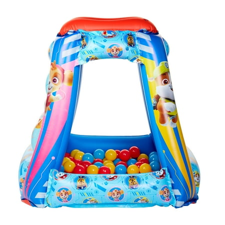 Paw Patrol Preschool Indoor Playland Includes 20 Soft Flex Balls Age Group 2+ Blue Color