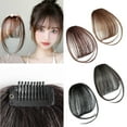 LuoYinDa Love Story Lace Front Air Mini Wig Piece with Sideburns Thin ...