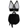 thumbnail image 4 of Maillot de Bain Taille Haute pour Femmes Maillot de Bain Taille Haute Imprimé Léopard Maillot de Bain Fendu Maillot de Bain Femmes Bikini Léopard Maillot de Bain Femmes, 4 of 7