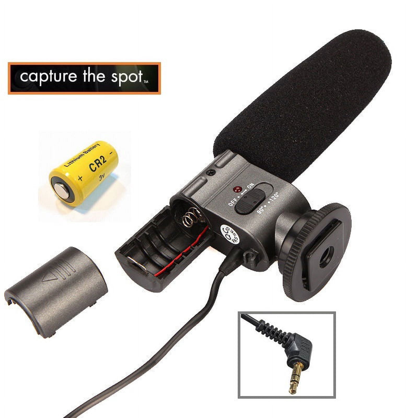 Mini Professional Condenser Microphone for Canon XA15 XA11 Vixia HF G21