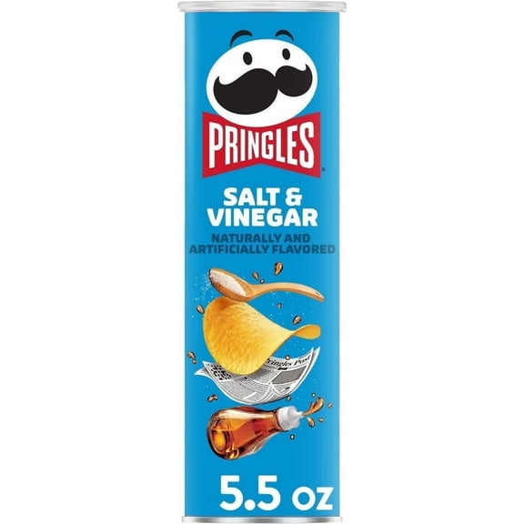 Pringles Salt & Vinegar Potato Crisps Chips - 5.5oz (3pk)