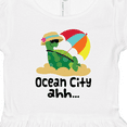 thumbnail image 4 of Inktastic Ocean City Maryland Girls Toddler Dress, 4 of 5