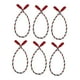 thumbnail image 4 of Juego de 6 cintas reutilizables y fáciles de moldear para guirnaldas navideñas, ideales para empaques y decoraciones flexibles, perfectas para calceti Rojo blanco verde, 4 of 8