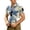 Coffee, variant on Men Tactical Polo Shirt Camouflage Print Short Sleeve with Hook and Loop Patch Pocket Breathable Outdoor Quick Dry Top