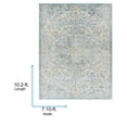 thumbnail image 3 of Livabliss Harput Vintage Medallion Area Rug,7'10" x 10'2",Pale Blue, 3 of 9